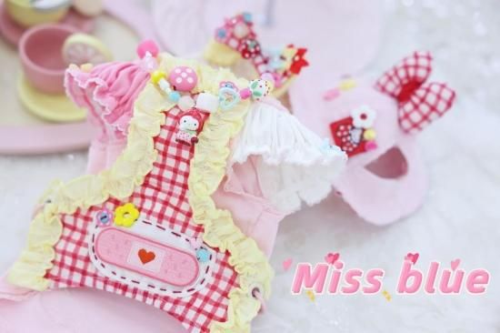 パピリーヒルズ Miss blue pet 犬服 Kitty Love【Miss Blue Pet】 - PUPPILY HILLS