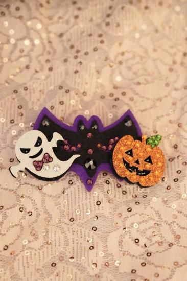 Halloween✩.*˚ おばけちゃんハロウィンリボン【635】 👻🎃 Halloween👻2025 今年のハロウィーンおばけちゃん達です