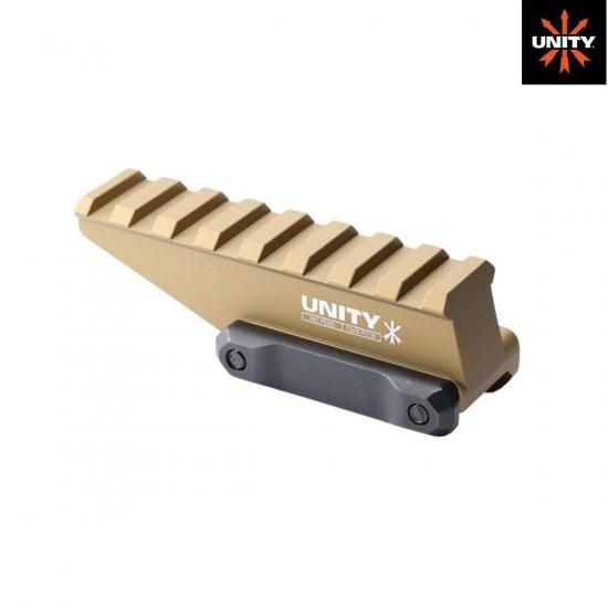 Unity Tactical FAST■ライザー ハイマウント FDE Unity Tactical FAST Absolute Riser Mount□ライザー ハイ