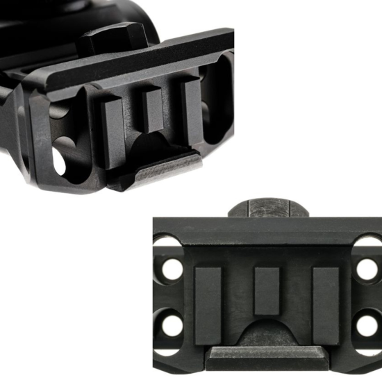 BCM Lower 1/3 Cowitness A/T Optic Mount for AIMPOINT MICRO