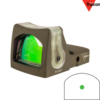 ȥꥸ Trijicon RMR Dual Illuminated Reflex Sight 9.0 MOA Green Dot ODG Cerakote