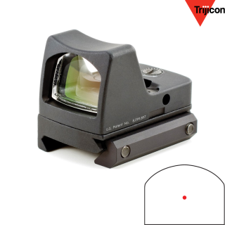 ȥꥸ Trijicon RMR Type 2 Red Dot Sight 3.25 MOA Red Dot, Automatic LED Illuminated Low Mount