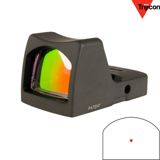 ȥꥸ Trijicon RMR Type 2 Red Dot Sight 3.25 MOA Red Dot, Automatic LED Illuminated Sniper Gray