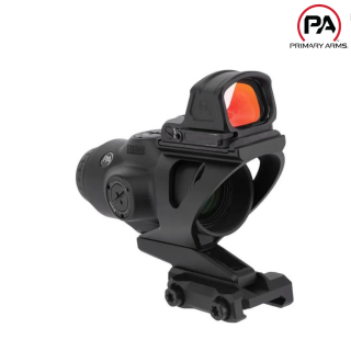 プライマリーアームズ SLx 5X MicroPrism Red ACSS Aurora 5.56 with RS-10 3 MOA Reflex Sight & Mount