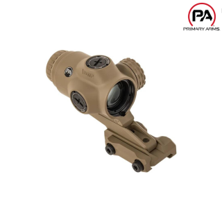 プライマリーアームズ SLx 3X MicroPrism Scope-Red Illuminated ACSS Raptor Reticle-7.62x39/.300 BLK-Yard-FDE