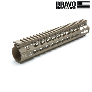 BCM KMR ALPHA 10 (KeyMod Free Float Handguard) Flat Dark Earth