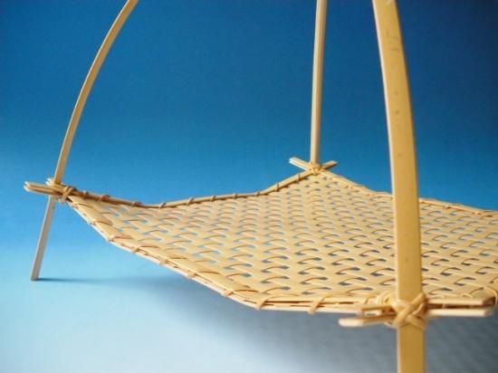 四ツ手籠 (紙箱)島田竹宝斎 - 茶道具販売 栗林園