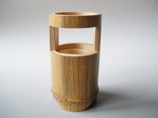 玄々斎好写 三徳花入 紙箱 宮下竹憲 茶道具販売 栗林園 玄々斎好写 三徳花入 紙箱 宮下竹憲 茶道具販売 栗林園