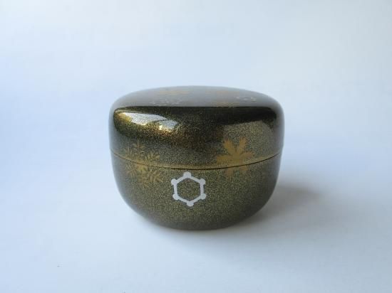 雪華蒔絵平棗 (紙箱)東雲 - 茶道具販売 栗林園