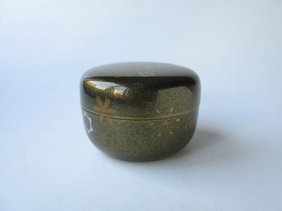 雪華蒔絵平棗 (紙箱)東雲 - 茶道具販売 栗林園