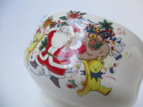 サンタクロース 小茶碗 (紙箱)豊窯 - 茶道具販売 栗林園