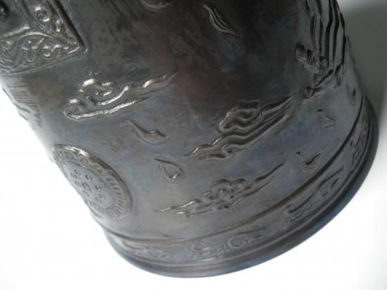 高麗写 砂張喚鐘 (共箱) 撞木付一ノ瀬宗辰 - 茶道具販売 栗林園 高麗写 砂張喚鐘 (共箱) 撞木付一ノ瀬宗辰 - 茶道具販売 栗林園