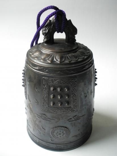 高麗写 砂張喚鐘 (共箱) 撞木付一ノ瀬宗辰 - 茶道具販売 栗林園 高麗写 砂張喚鐘 (共箱) 撞木付一ノ瀬宗辰 - 茶道具販売 栗林園