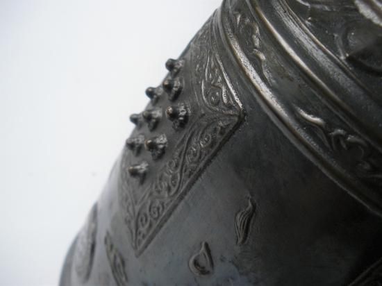 高麗写 砂張喚鐘 (共箱) 撞木付一ノ瀬宗辰 - 茶道具販売 栗林園 高麗写 砂張喚鐘 (共箱) 撞木付一ノ瀬宗辰 - 茶道具販売 栗林園