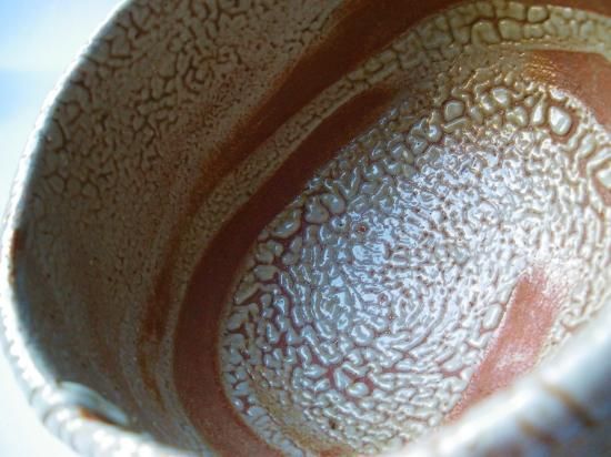 梅華皮 亀遊文茶碗 (共箱)清水保孝 - 茶道具販売 栗林園