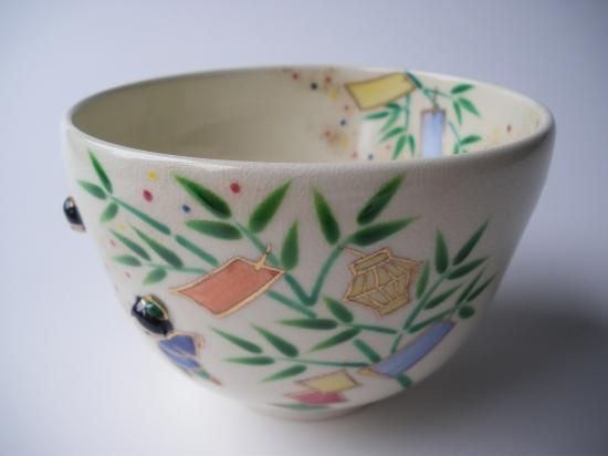 小手毬窯 夏休み 茶碗