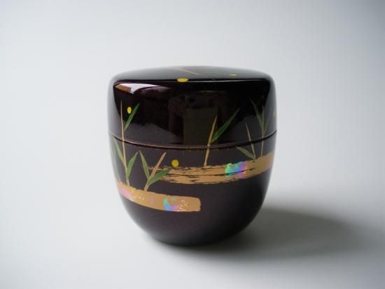 蛍蒔絵 棗 勝峯造