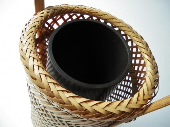 花入 ※箱無し 人間国宝 伊勢崎淳 花入 ※箱なし 人間国宝