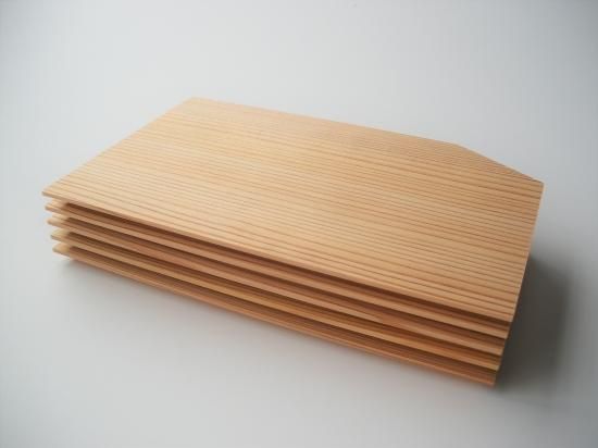 杉 銘々皿 5客セット (紙箱) - 茶道具販売 栗林園