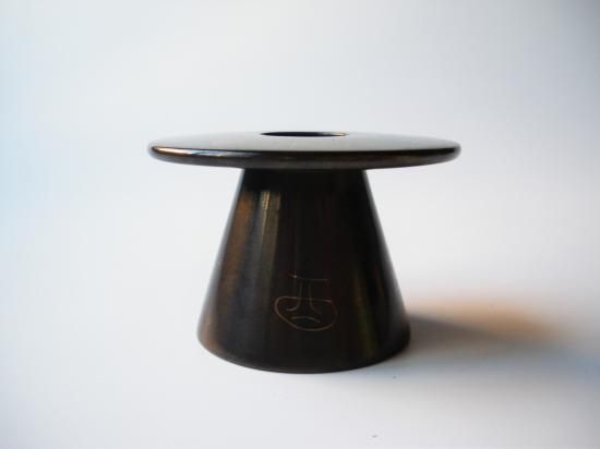 茶道具　加賀象嵌匠　本江敏彦作　唐銅　蜻蛉蓋置　共箱　V　9224 茶道具 加賀象嵌匠 本江敏彦作 唐銅 蜻蛉蓋置 共箱 V 9224
