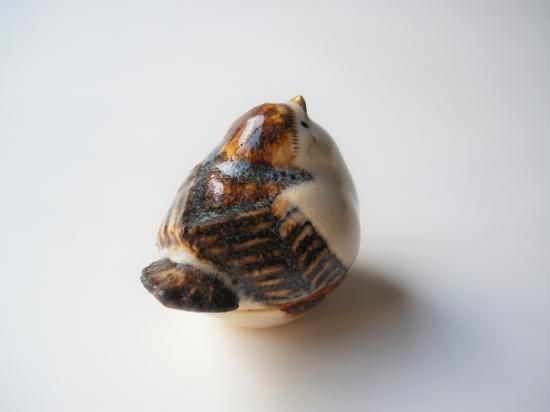 雀香合 (共箱)今岡三四郎 - 茶道具販売 栗林園 雀香合 (共箱)今岡三四郎 - 茶道具販売 栗林園