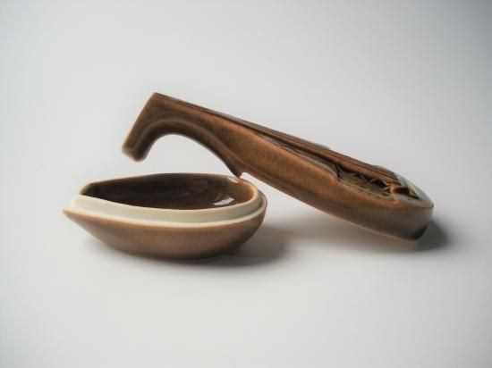 琵琶香合 (共箱)今岡三四郎 - 茶道具販売 栗林園