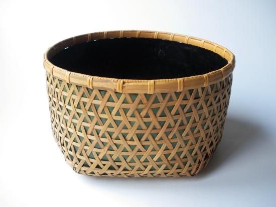 利休好写 鱗籠炭斗 (紙箱)岡田節哉 - 茶道具販売 栗林園