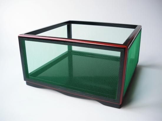 淡々斎好写 蛍籠炭斗 (紙箱)新山閑斎 - 茶道具販売 栗林園