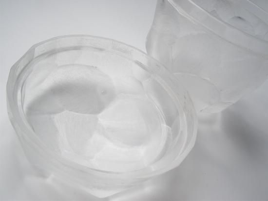 ガラス棗 氷点 (共箱)新倉晴比古 - 茶道具販売 栗林園