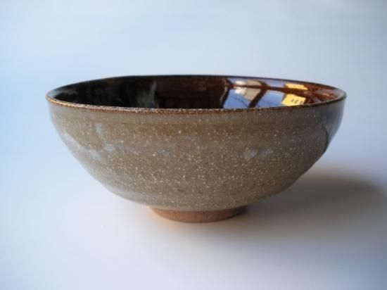 茶道具 三嶋唐津茶碗 不二窯 佐藤和子作