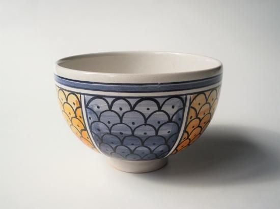 うろこ模様 茶碗 (共箱)ミルタモリジ - 茶道具販売 栗林園