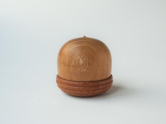 桑 どんぐり香合 (共箱)中村湖彩 - 茶道具販売 栗林園