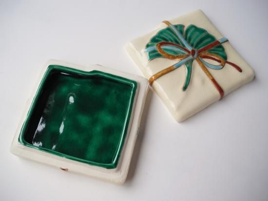 仁清写 玄猪包香合 (共箱)高野昭阿弥 - 茶道具販売 栗林園