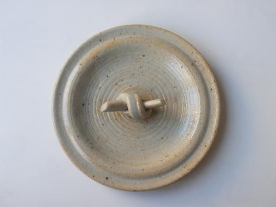 信楽焼 虫明写 雁の図細水指 (共箱)高橋楽斎 - 茶道具販売 栗林園