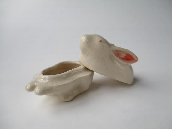 干支「卯」香合 (紙箱)貴山 - 茶道具販売 栗林園
