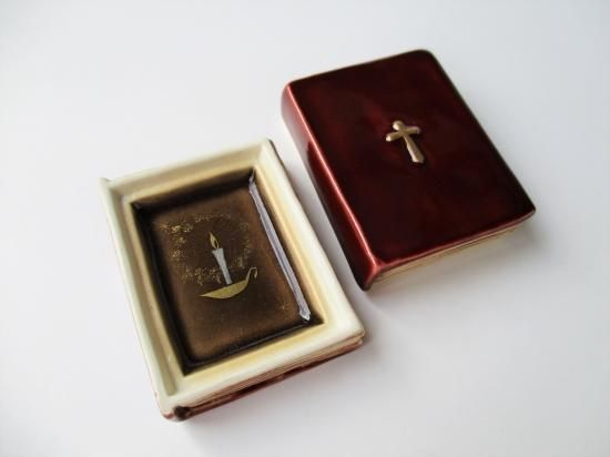 今岡三四郎造 聖書香合 - 茶道具 小西康 WEBSHOP