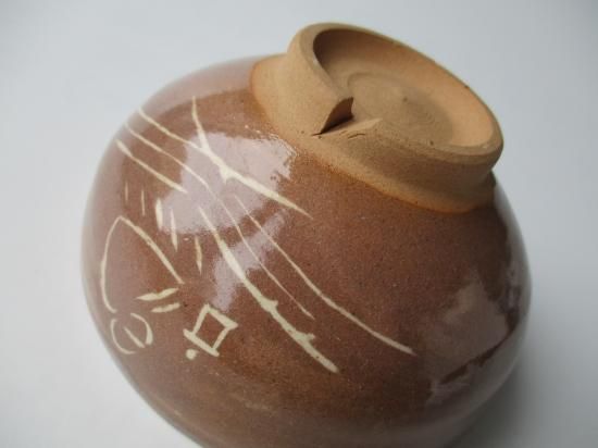 虫明焼茶碗 (共箱)森香泉 - 茶道具販売 栗林園 虫明焼茶碗 (共箱)森香泉 - 茶道具販売 栗林園