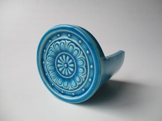 交趾 瓦蓋置 (共箱)真葛焼 五代 宮川香斎 - 茶道具販売 栗林園 交趾 瓦蓋置 (共箱)真葛焼 五代 宮川香斎 - 茶道具販売 栗林園
