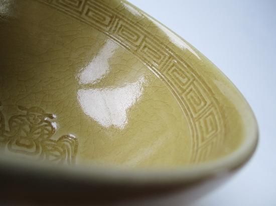 古曽部焼人形手茶碗 (共箱)寒川義崇 - 茶道具販売 栗林園 古曽部焼人形手茶碗 (共箱)寒川義崇 - 茶道具販売 栗林園