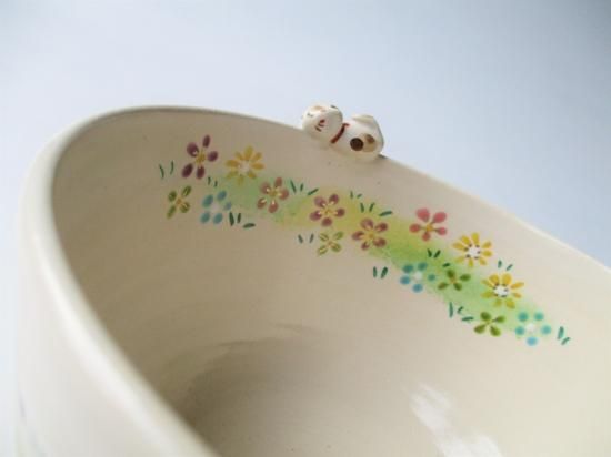 茶碗　能久作 色絵猫柳図　抹茶茶碗　猫柳　春　共箱 茶碗 能久作 色絵猫柳図 抹茶茶碗 猫柳 春 共箱 - メルカリ