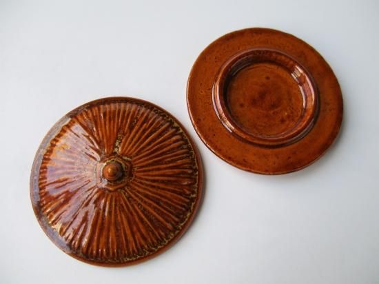 一入写 笠香合 (共箱)佐々木昭楽 - 茶道具販売 栗林園