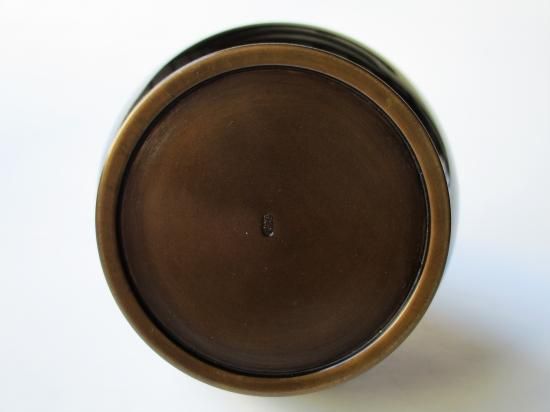 淡々斎好写 唐銅 口糸目皆具 (共箱)一ノ瀬宗也 - 茶道具販売 栗林園