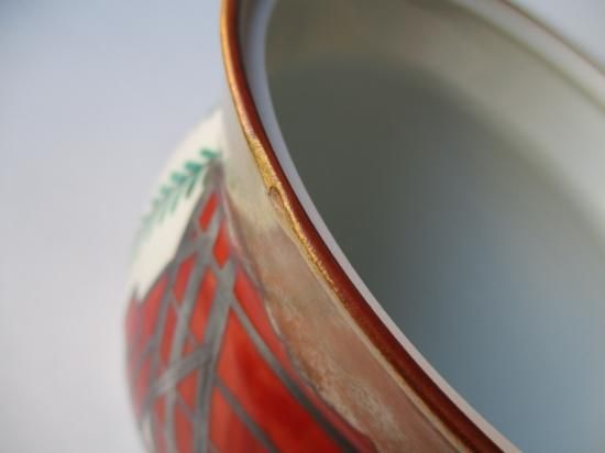 柳橋絵水指 (箱なし)中村秋峰 - 茶道具販売 栗林園