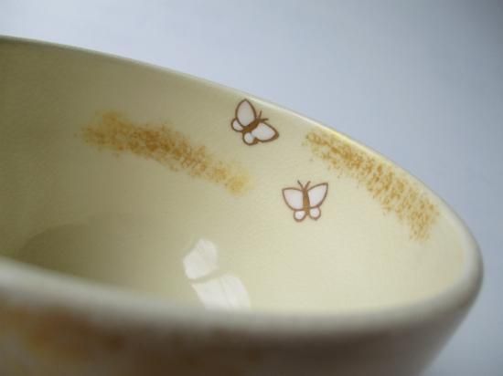 色絵 チューリップ茶碗 (紙箱)加藤起楽 - 茶道具販売 栗林園