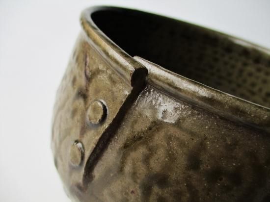 丹波焼 建水 (共箱)初代 市野信水 - 茶道具販売 栗林園