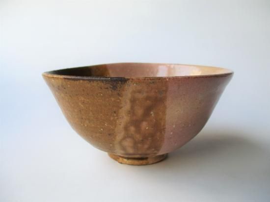片身変り茶碗 (共箱)中村正彦 - 茶道具販売 栗林園