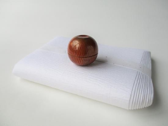 淡々斎在判箱 手マリ香合 (共箱)常寛 - 茶道具販売 栗林園