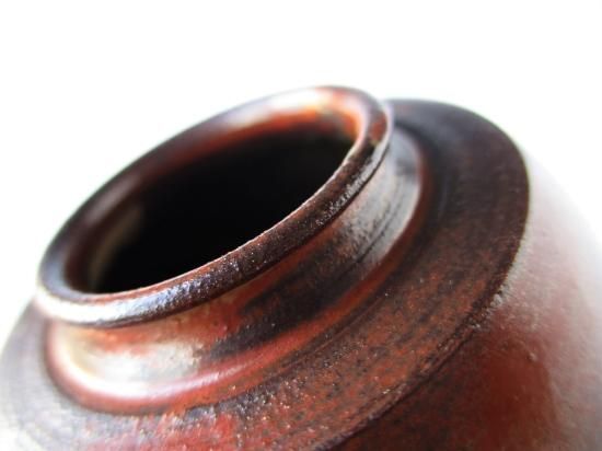 上野焼 肩衝茶入 (共箱)熊谷保興 - 茶道具販売 栗林園 上野焼 肩衝茶入 (共箱)熊谷保興 - 茶道具販売 栗林園