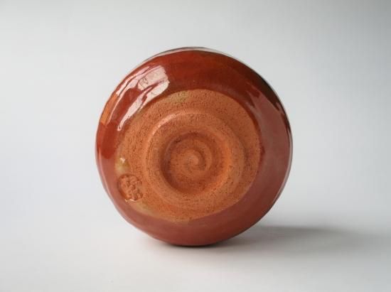 赤楽茶碗 内金 (紙箱)松楽窯 - 茶道具販売 栗林園 赤楽茶碗 内金 (紙箱)松楽窯 - 茶道具販売 栗林園