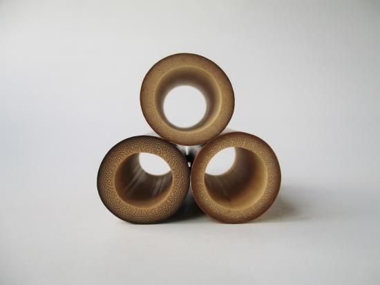 而妙斎好写 三ツ輪蓋置 (共箱)宮下竹憲 - 茶道具販売 栗林園